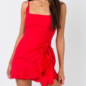 Princess Polly Red Dress *new with tags*